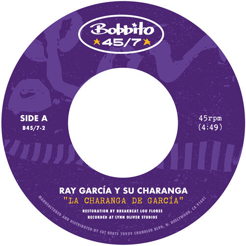 Garcia, Ray Y Su Charanga: La Charanga De Garcma B/w Para Ti - 7-INCH SINGLE