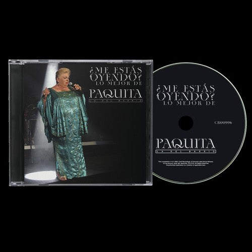 Paquita la del Barrio: Me Estas Oyendo: Lo Mejor de Paquita la del Barrio (The Best Of) - COMPACT DISCS