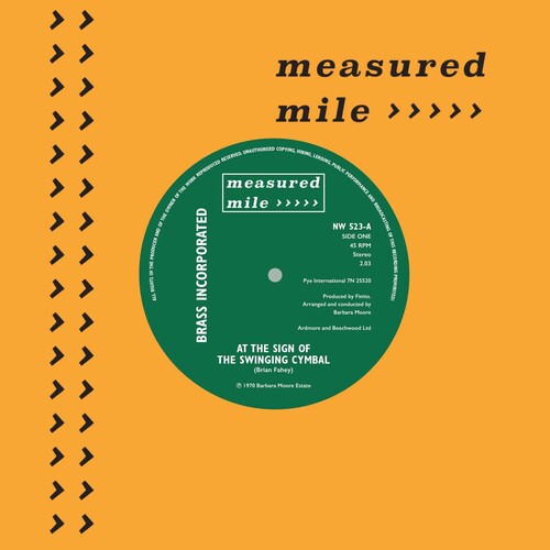 Brass Incorporated: At The Sign Of The Swinging Cymbal / Just Like That - 7-INCH SINGLE