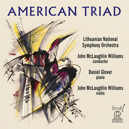 Lithuanian National Philharmonic Orchestra: American Triad - SUPER-AUDIO CD