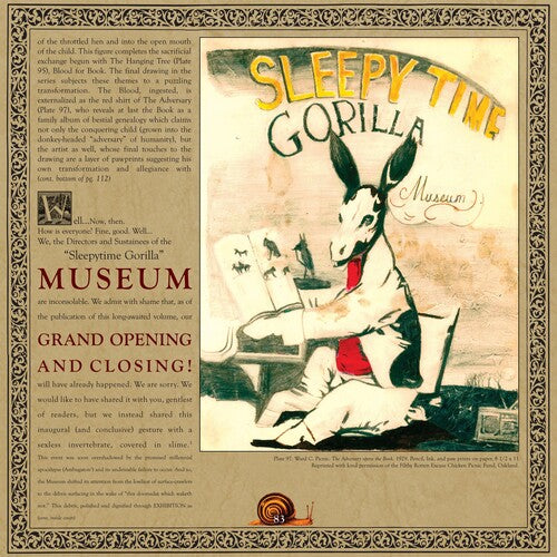 Sleepytime Gorilla Museum: Grand Opening and Closing - Grey - VINYL LP