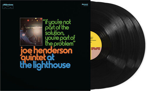 Joe Henderson: At the Lighthouse: If You're Not Part of the Solution, You're Part of  the Problem - VINYL LP