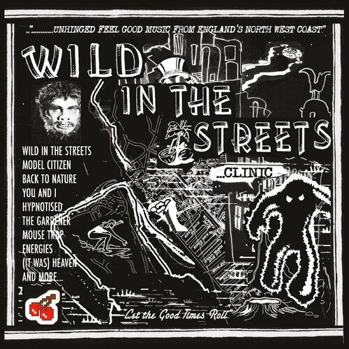 Clinic: Wild in the Streets - Blue Vinyl - VINYL LP