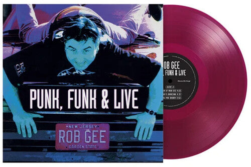 Rob Gee: Punk Funk & Live - Limited 140-Gram Translucent Purple Colored Vinyl - VINYL LP