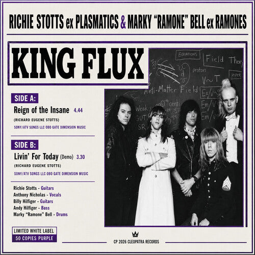 King Flux: Reign Of The Insane - 7-INCH SINGLE