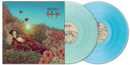 Sigh: Goh-Ka - 140gm Coke Bottle Green & Transparent Turquoise Vinyl - VINYL LP