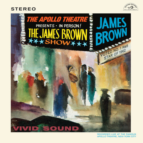 James Brown: Live At The Apollo - Limited 180-Gram Red Colored Vinyl with Bonus Tracks - VINYL LP