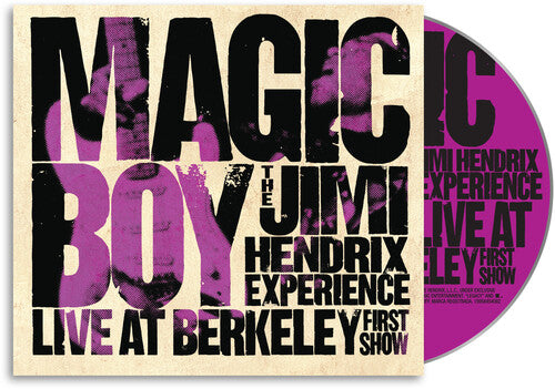 The Jimi Hendrix Experience: Magic Boy: The Jimi Hendrix Experience Live at Berkeley[First Show] - COMPACT DISCS
