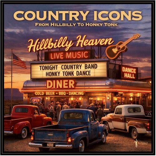 Various Artists: Country Icons: From Hillbilly To Honky Tonk (Various Artists) - VINYL LP