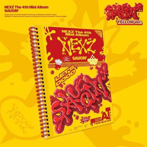 Nexz: The 4th Mini Album SAUCIN' [YELLOW VER.] - COMPACT DISCS