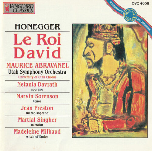 Honegger / Davrath / Abravanel / Utah Symphony: King David - COMPACT DISCS