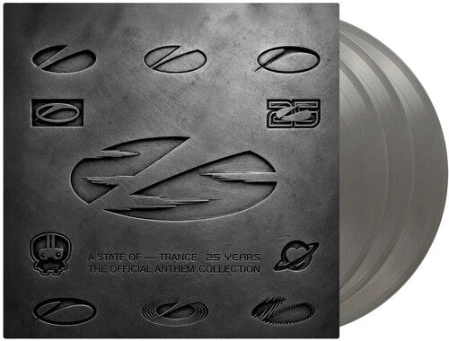 Armin Van Buuren: State Of Trance 25 Years: The Official Anthem Collection - Limited 140-Gram Silver Colored Vinyl - VINYL LP