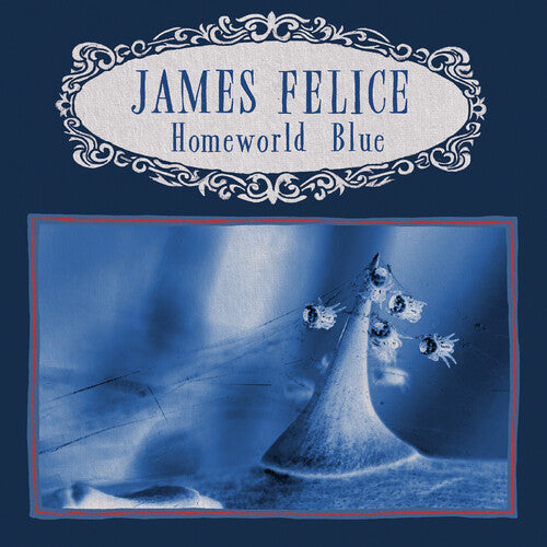 James Felice: Homeworld Blue - Black Ice Vinyl - VINYL LP