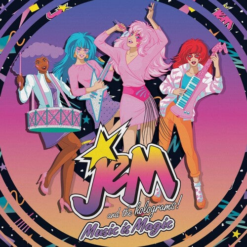 Jem and the Holograms: Jem And The Holograms: Music Is Magic - VINYL LP