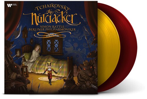 Simon Rattle: Tchaikovsky: The Nutcracker - Red & Gold - VINYL LP