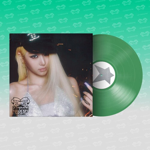 LE SSERAFIM: 2nd Single Album 'Made My Night' Vinyl [SPRING GREEN ver.] - VINYL LP