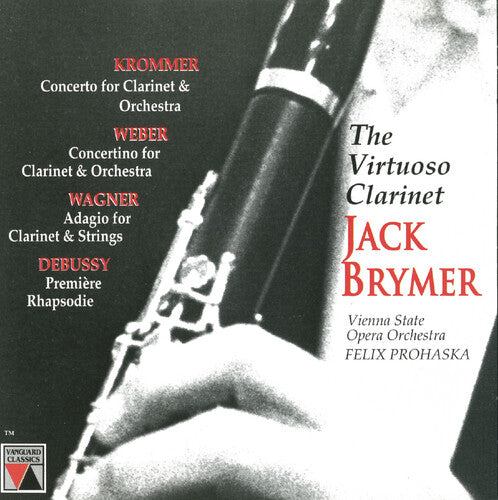 Brymer / Wagner / Weber / Debussy / Krommer: Adagio/Soncertino/Premier Rhap - COMPACT DISCS
