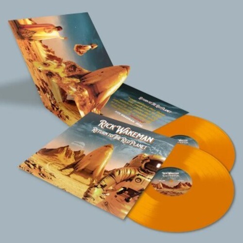 Rick Wakeman: Return To The Red Planet- Pop Up Sleeve Edition - 140gm Orange Vinyl - VINYL LP