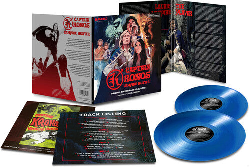 Laurie Johnson: Captain Kronos - Original Soundtrack Selections - Blue Vinyl - VINYL LP