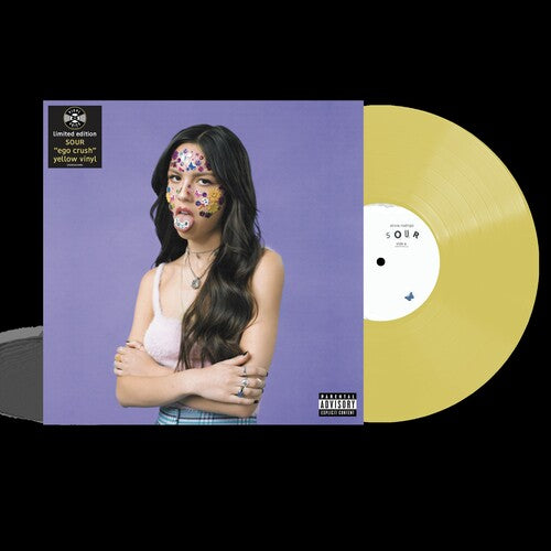 Olivia Rodrigo: Sour (Ego Crush" Yellow Vinyl)" - VINYL LP