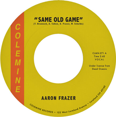 Aaron Frazer: Same Old Game / Let Your Love Grow - 7-INCH SINGLE