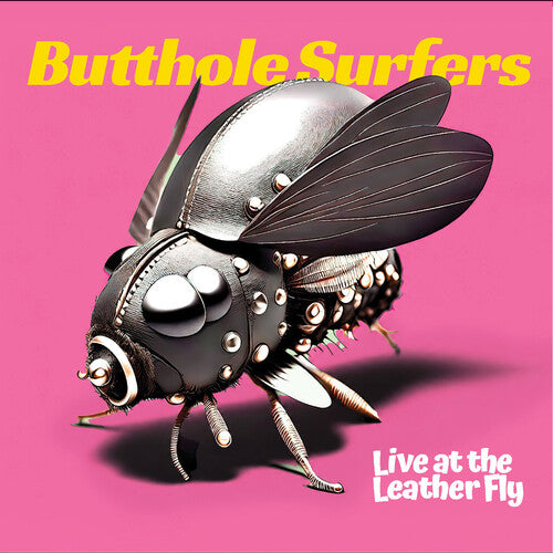 The Butthole Surfers: Live at the Leather Fly - Moon Phase Yellow and Red - VINYL LP