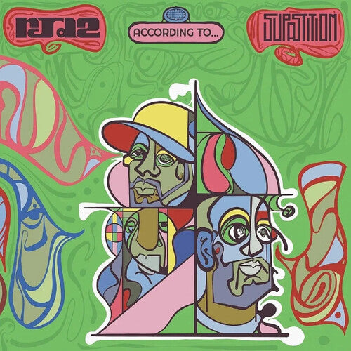 Rjd2 & Supastition: According To... - Green Swirl Vinyl - VINYL LP