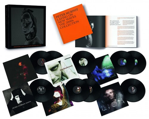 Peter Murphy: Laying On New Waves: The 2000s Collection - 9LP Box Set, Hardback Book - VINYL LP