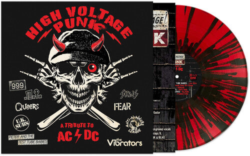 Various Artists: High Voltage Punk: A Tribute To AC/DC (Various Artists) - VINYL LP