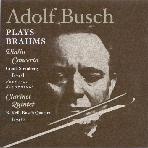 J. Brahms: Con VN (D Major)/QNT STR/CL (BM) - COMPACT DISCS