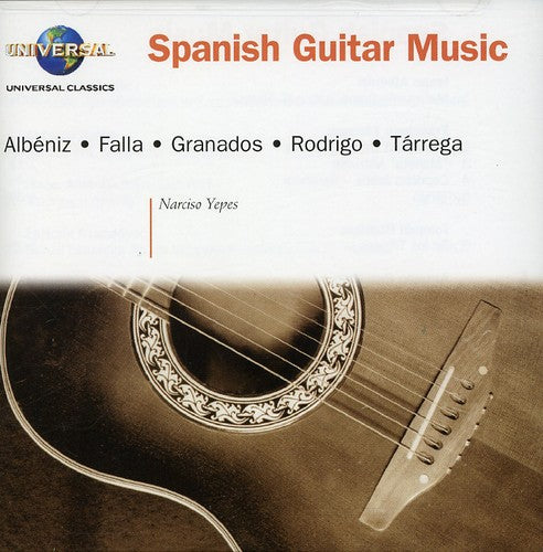 Narciso Yepes: Spanish Guitar Music - COMPACT DISCS