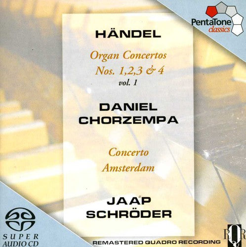 Handel / Schroder / Chorzempa / Concerto Amsterdam: Organ Concertos 1-4 1 - SUPER-AUDIO CD