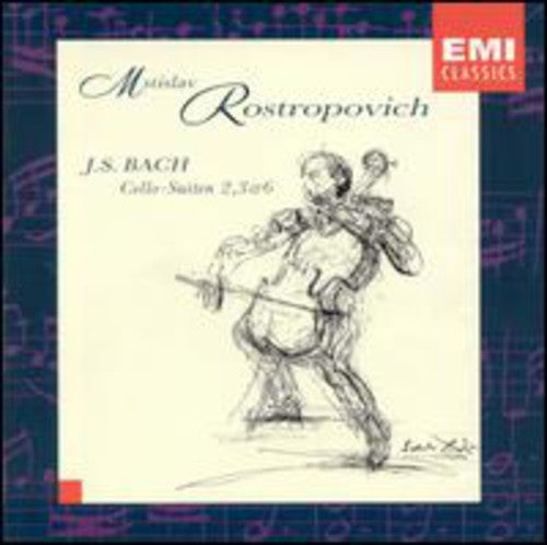 Bach, J.S. / Rostropovich: Cello Suites 2 3 & 6