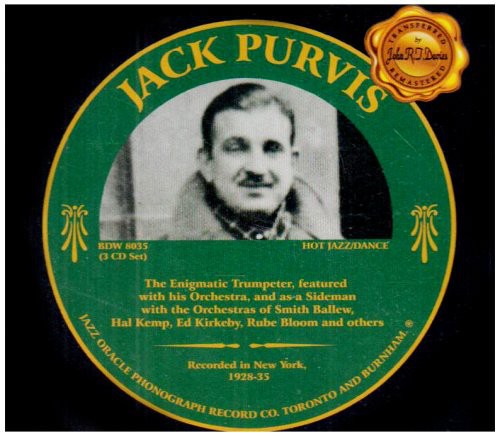 Jack Purvis: 1928-1935 - COMPACT DISCS
