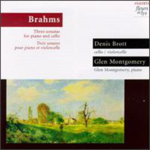 J. Brahms: Sonatas Cello (3) - COMPACT DISCS