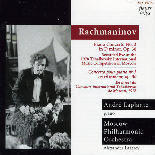 Andr  Laplante: Concerto Pour Piano 3 - COMPACT DISCS
