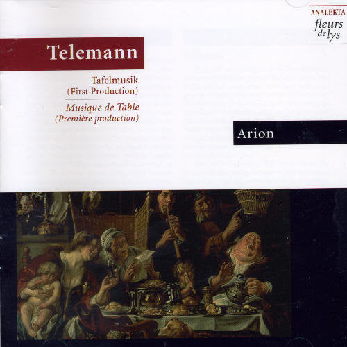 G.P. Telemann: Tafelmusik - COMPACT DISCS
