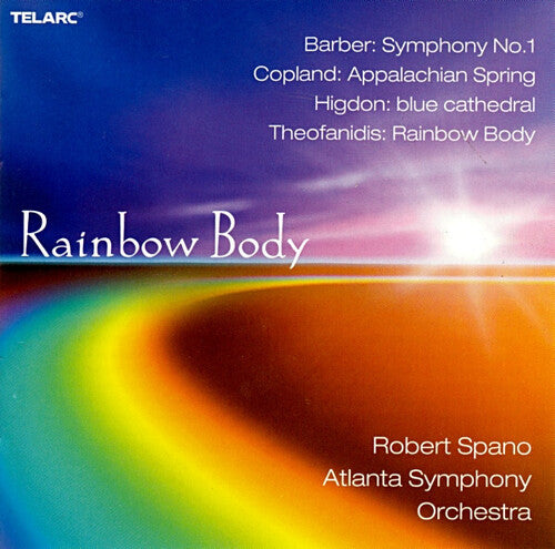 Theofanidis / Barber / Copland / Higdon / Spano: Rainbow Body / Symphony 1 / Ste Appalachian Spring - COMPACT DISCS
