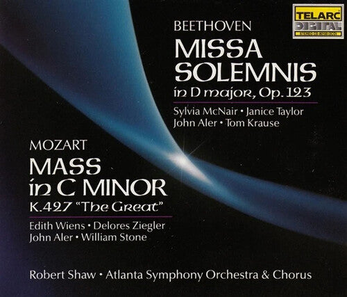 Beethoven / Mozart / McNair / Taylor / Aler / Shaw: Missa Solemnis / Great Mass in C minor - COMPACT DISCS
