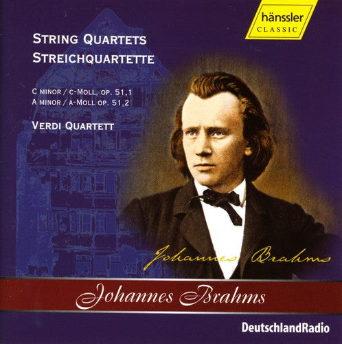 Brahms / Verdi Quartet: String Quartets - COMPACT DISCS