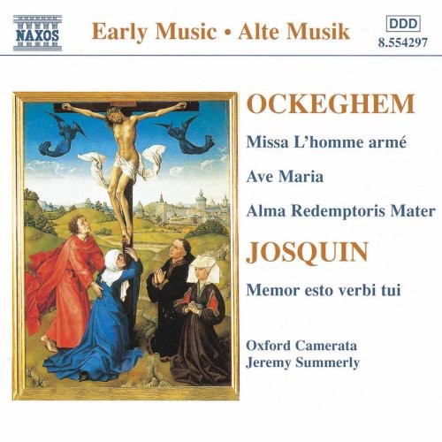 Ockeghem / Summerly: Missa L'homme Arme / Ave Maria