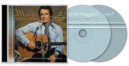 Haggard, Merle: 40 Greatest Hits - COMPACT DISCS