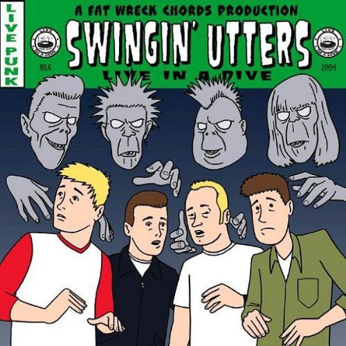 Swingin Utters: Live in a Dive - COMPACT DISCS