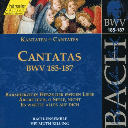 Bach / Gachinger Kantorei / Rilling: Sacred Cantatas BWV 185-187 - COMPACT DISCS