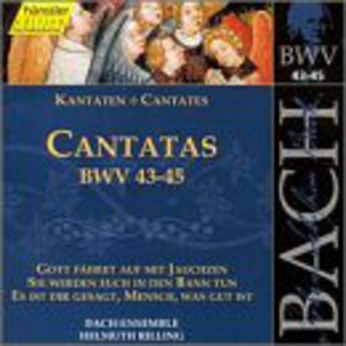 Bach / Gachinger Kantorei / Rilling: Sacred Cantatas BWV 43-45 - COMPACT DISCS