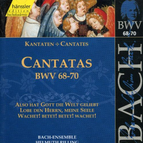 Bach / Gachinger Kantorei / Rilling: Sacred Cantatas BWV 68-70 - COMPACT DISCS