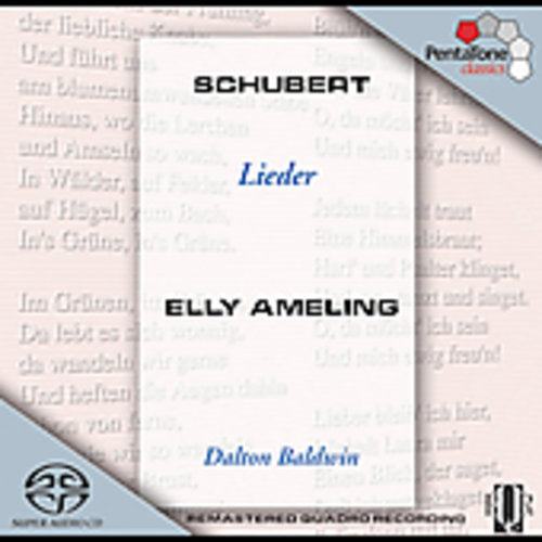 Schubert / Ameling / Baldwin: Lieder - SUPER-AUDIO CD