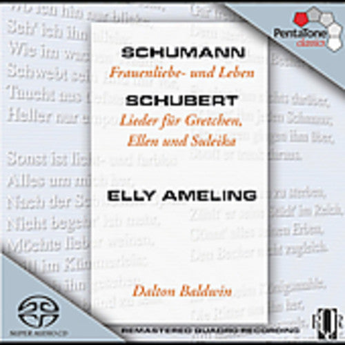 Schumann / Schubert / Ameling / Baldwin: Frauenliebe & Leben / Lieder Fur Gretchen - SUPER-AUDIO CD