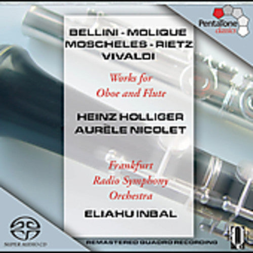 Holliger / Nicolet / Inbal / Rso Frankfurt: Works for Oboe & Flute - SUPER-AUDIO CD