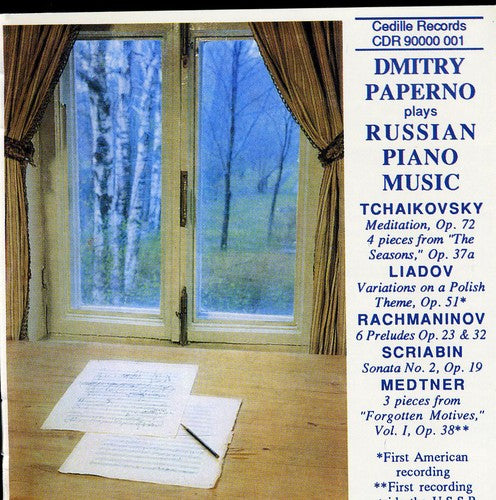 Paperno, Dmitry: Plays Russian Piano Music